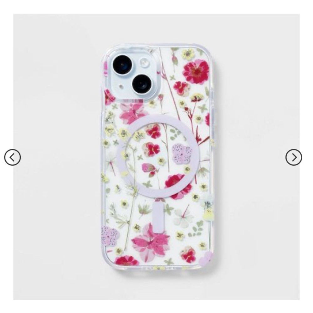 Apple iPhone 15/iPhone 14/iPhone 13 Case with MagSafe - heyday Floral